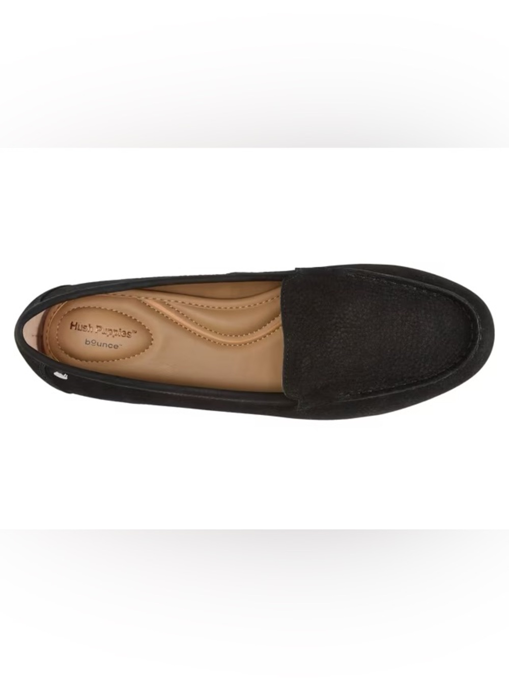 Hush Puppies Ozzie Loafer Black Flats